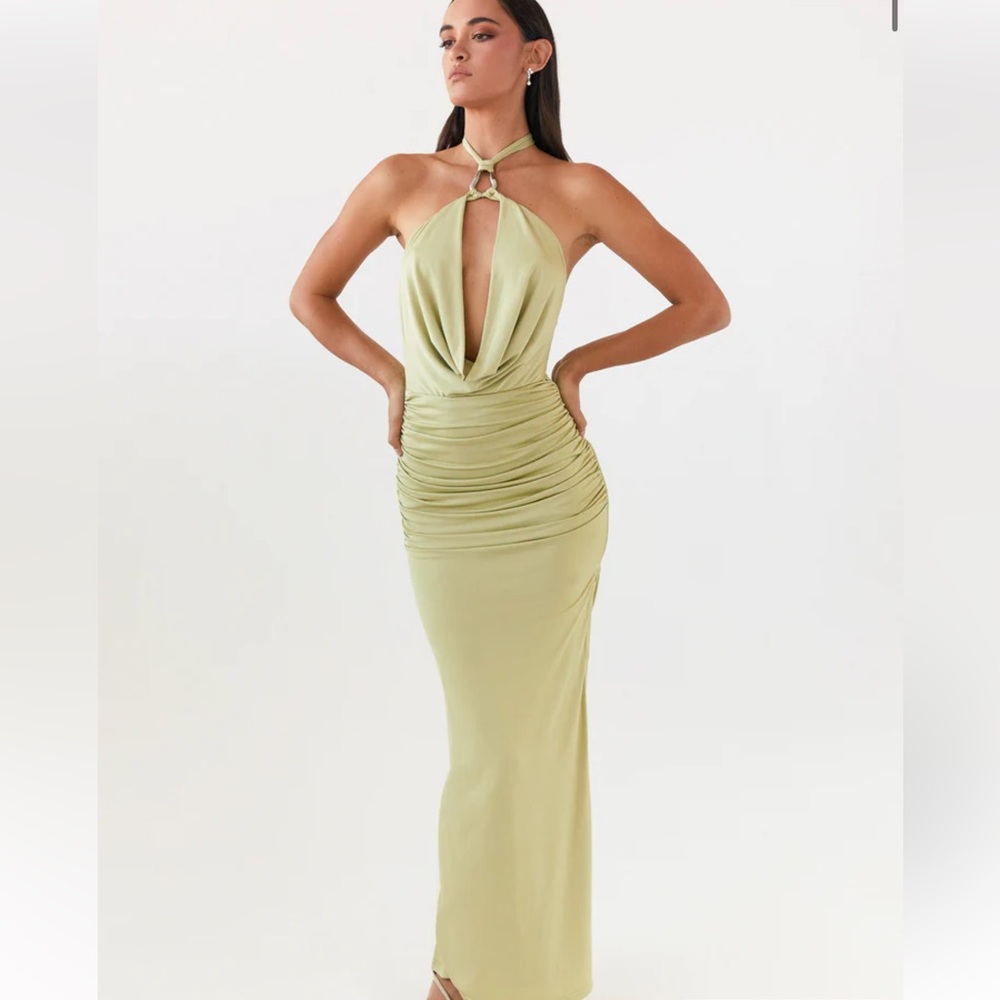 Peppermayo Exclusive - Samara Halterneck Maxi Dress